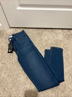 PAIGE Women’s Dark Blue Skinny Jeans